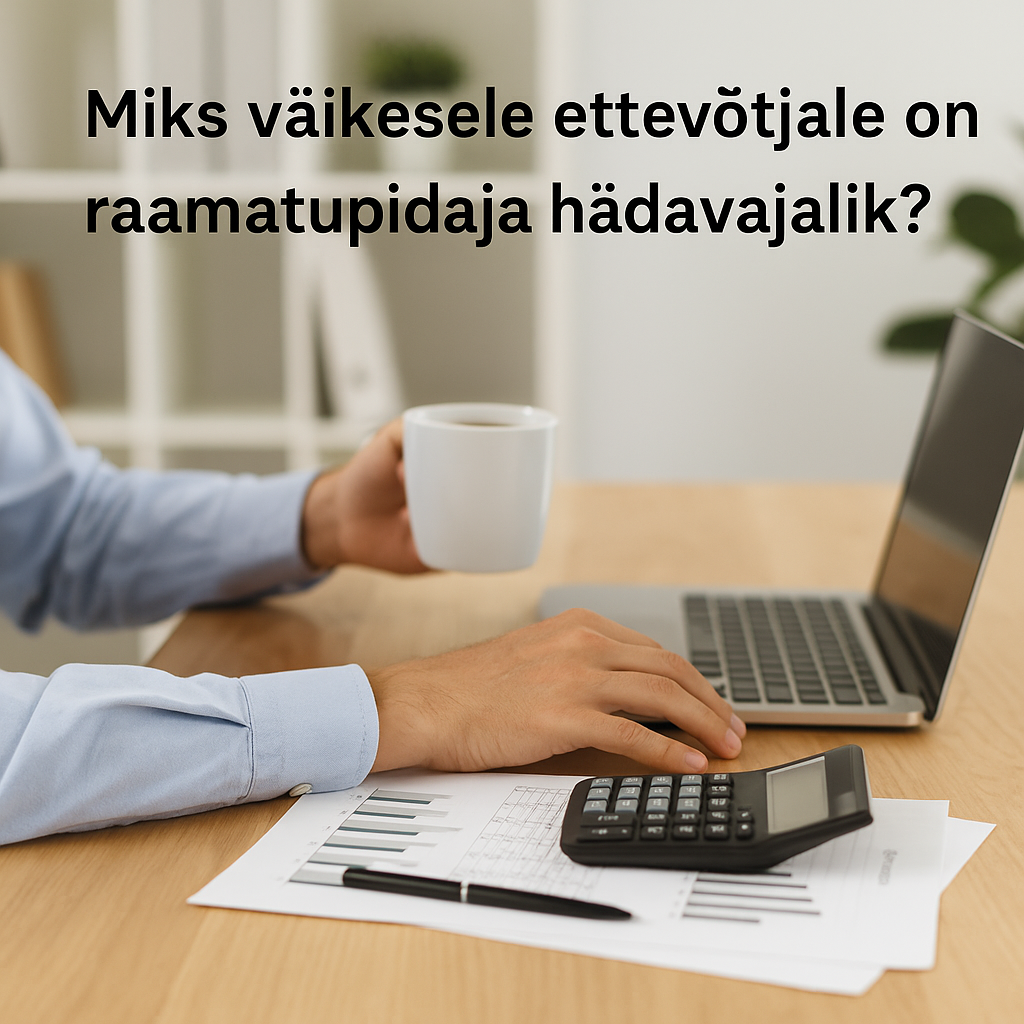 Miks on väikestele ettevõtjatele raamatupidaja oluline?